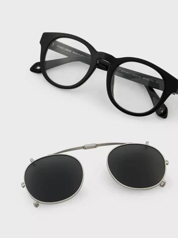 Giorgio armani panto glasses with clip